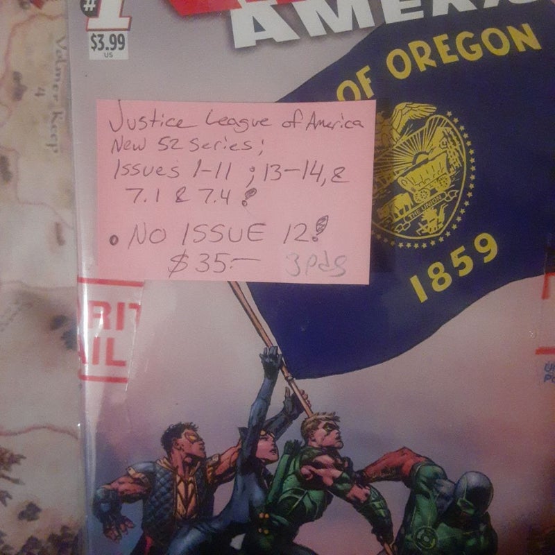 Justice League of America 2013 1-11,13,14