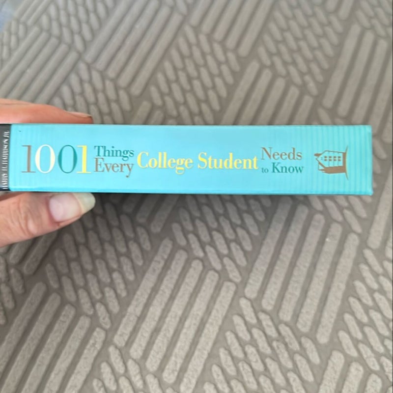 1001 Things Every College Student Needs to Know