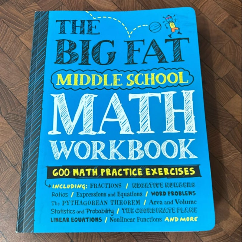 The Big Fat Middle School Math Workbook