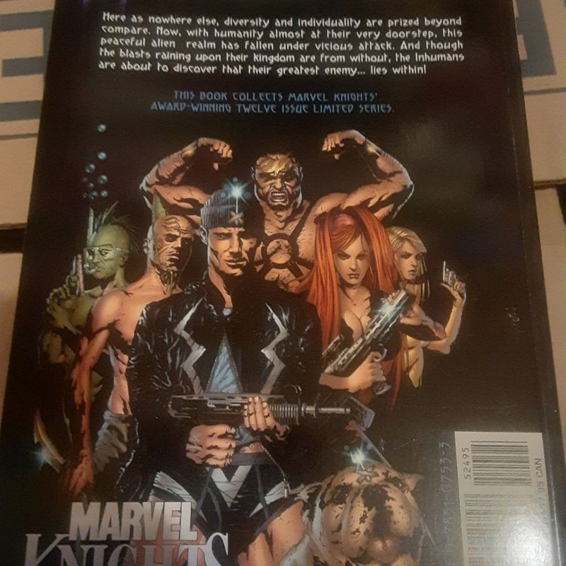 The Inhumans Marvel Knights tpb 
