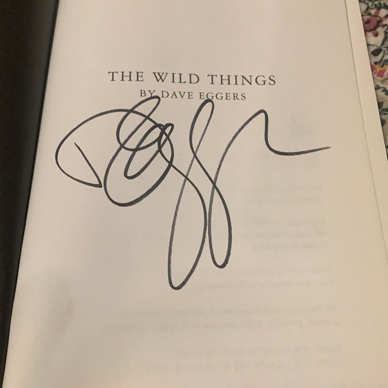 The Wild Things (signed)