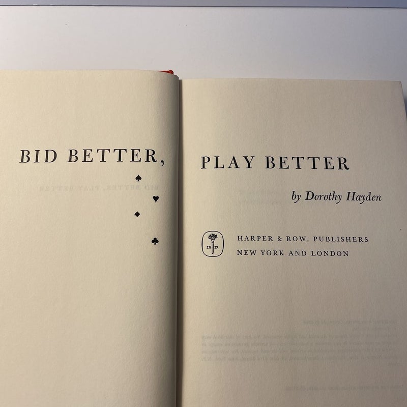 Bid Better, Play Better
