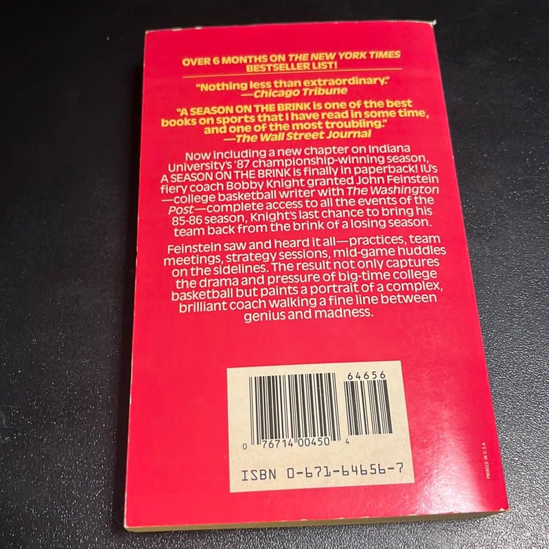 A Season on the Brink - A Year with Bobby Knight & the Indiana Hoosiers