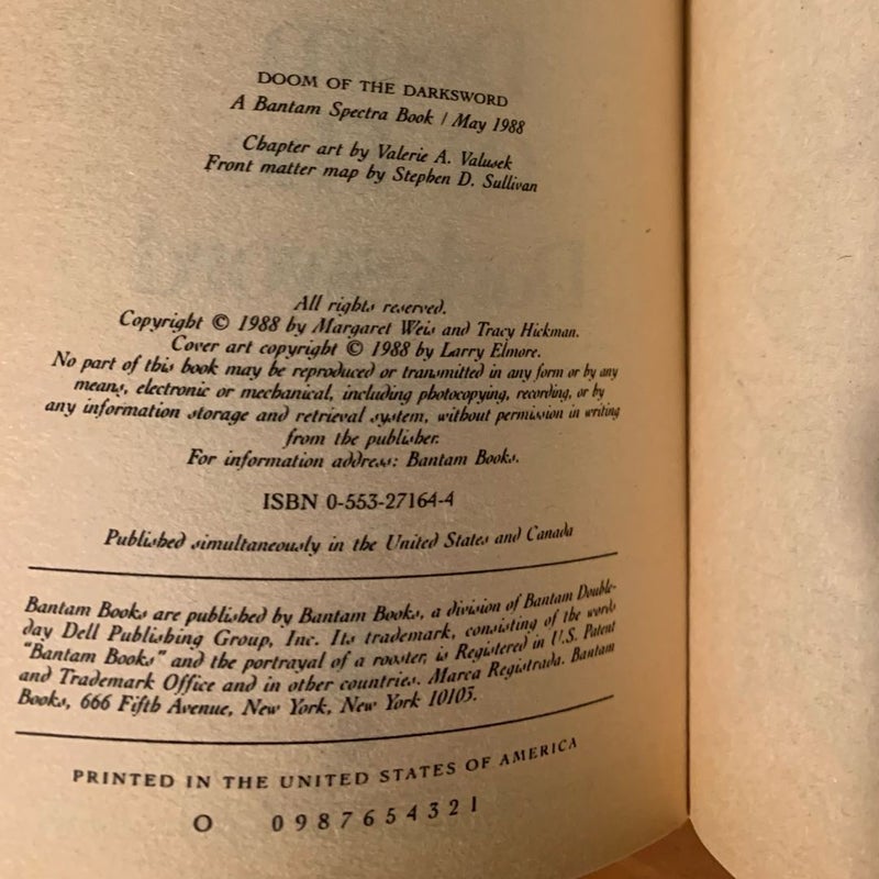 Complete Darksword Trilogy: Forging the Darksword, Doom of the Darksword, Triump of the Darksword