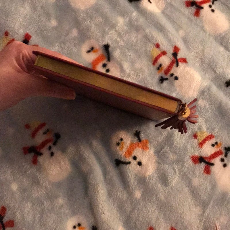 “K” initial lined journal
