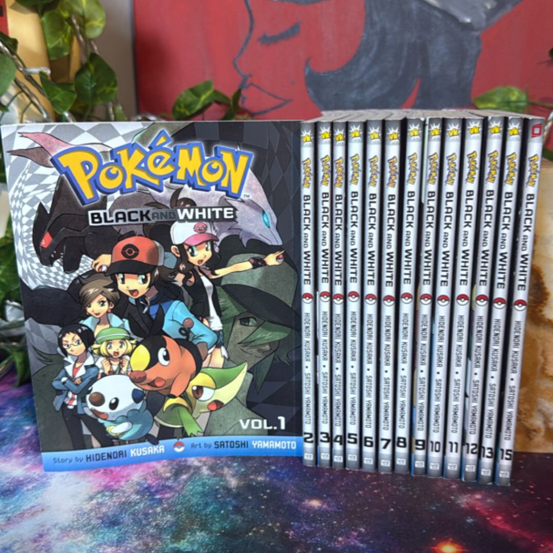 Pokémon Black and White, Vol. 1-13, 15