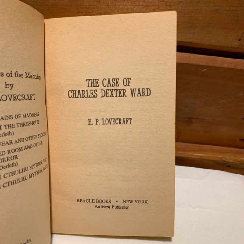 The Case of Charles Dexter Ward (1st ed.)