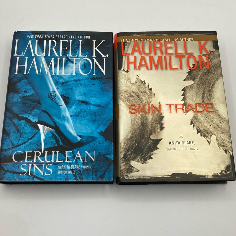 Anita Blake Vampire Hunter Lot of 5 Hardcover Books