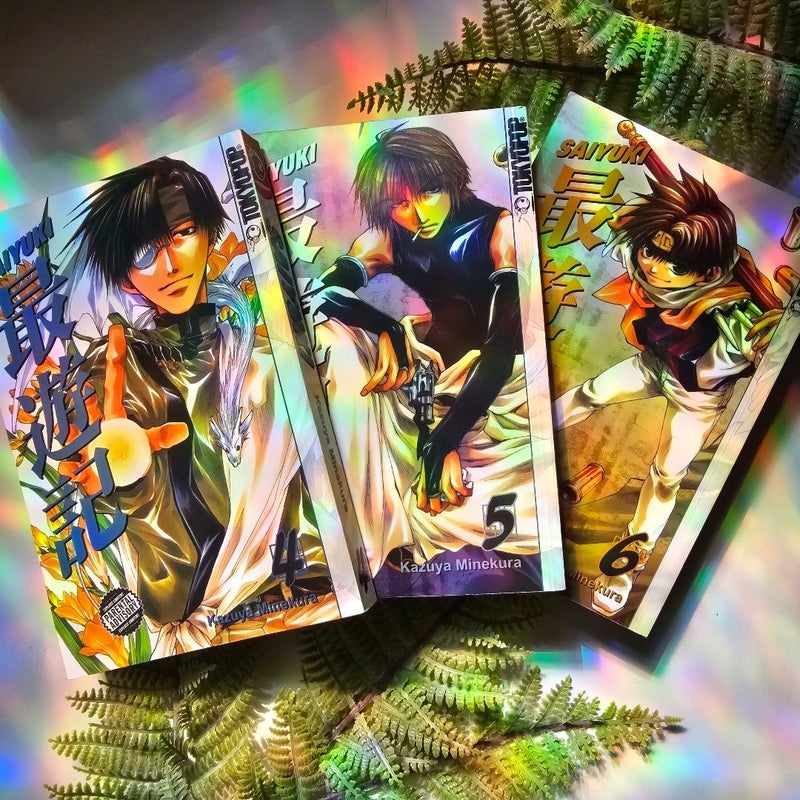 Saiyuki Manga By Kazuya Minekura, Complete Set Volumes 1-9