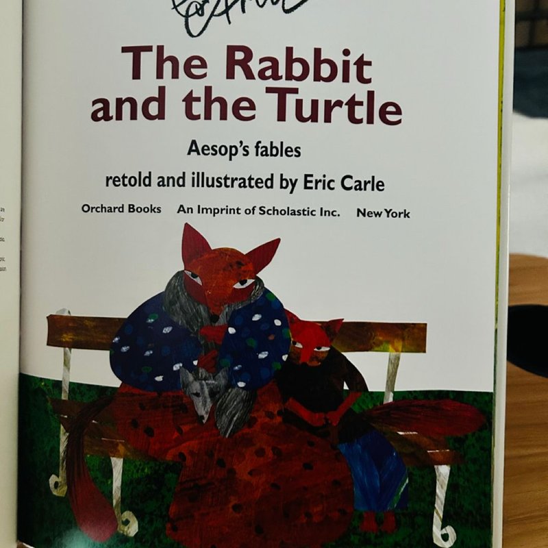 The Rabbit and the Turtle by Eric Carle