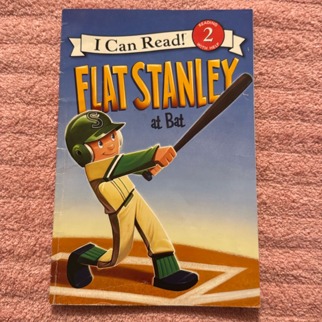 Flat Stanley at Bat