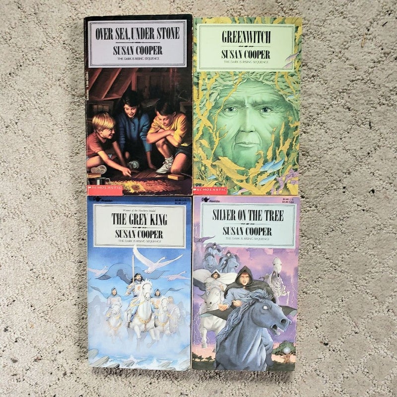 Over Sea Under Stone, Greenwitch, The Grey King & Silver on the Tree  (The Dark is Rising Series Set)