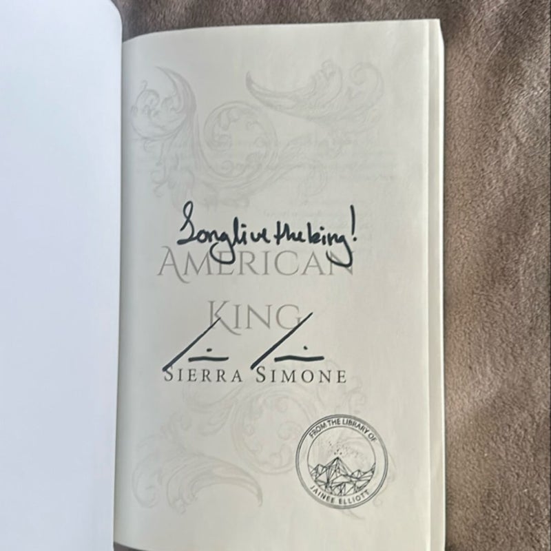 OOP cover American King - signed