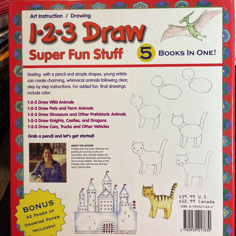 1-2-3 Draw Super Fun Stuff
