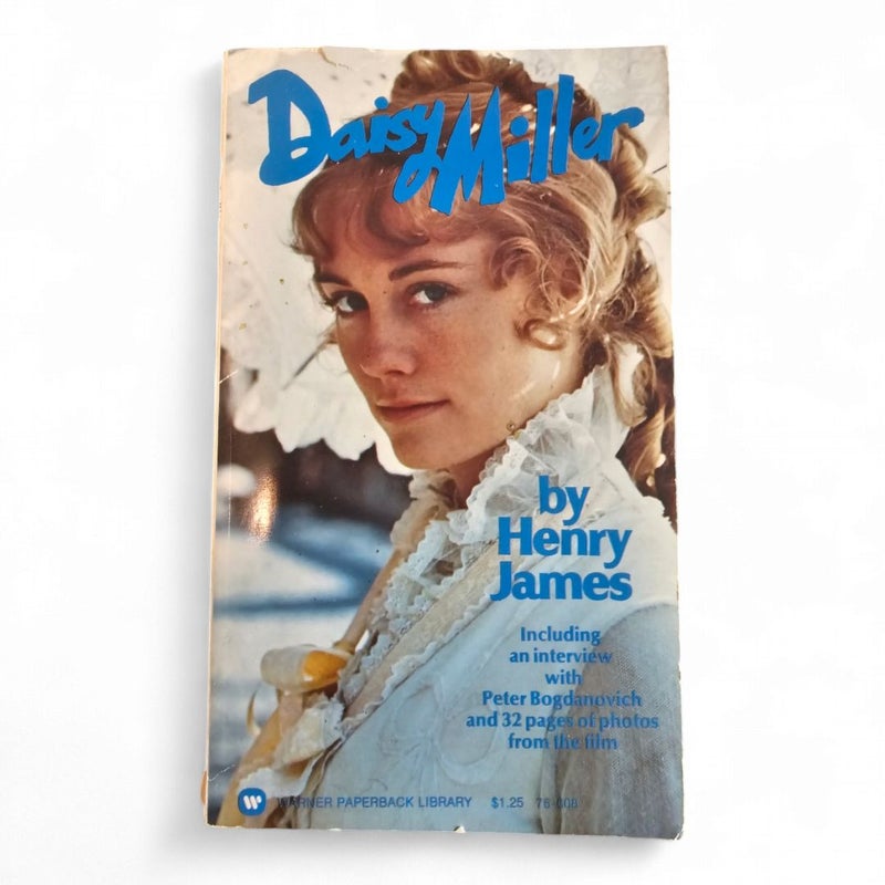 Daisy Miller by Henry James 1974 Warner Tie In Paperback 