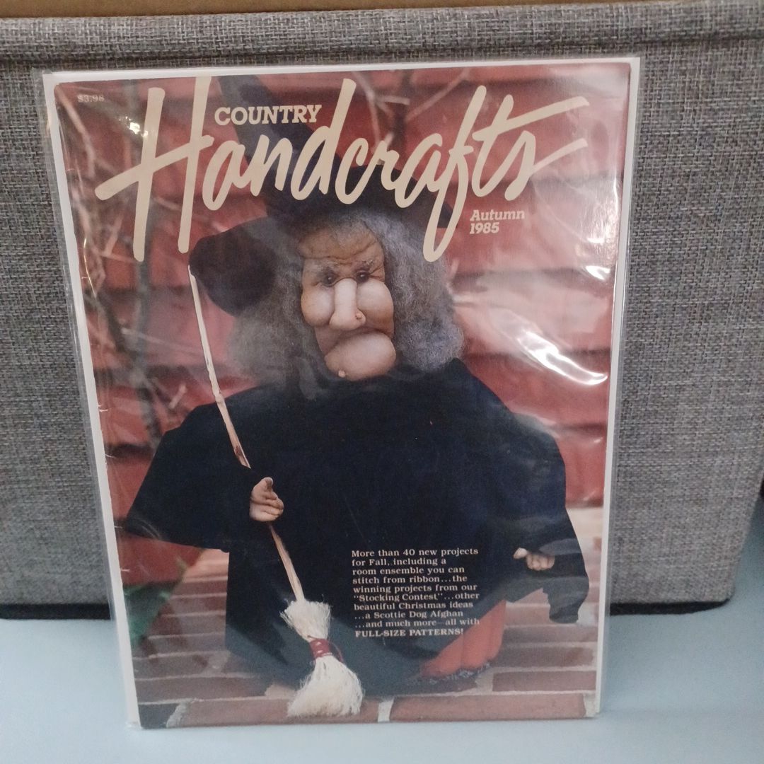 Vintage Country Handcrafts Magazine (1985)