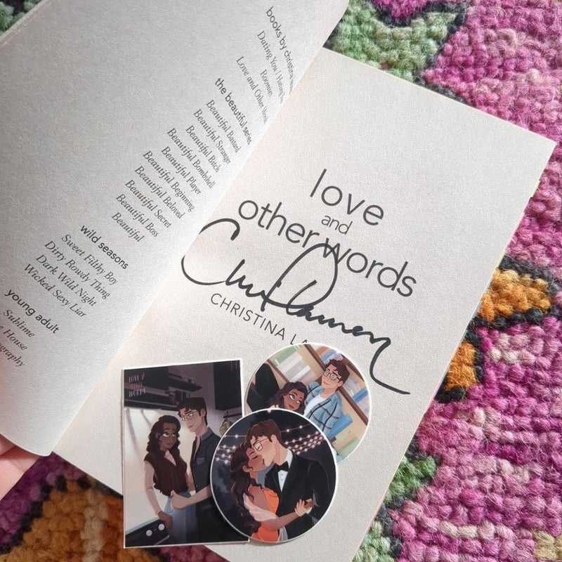 Love and Other Words SIGNED