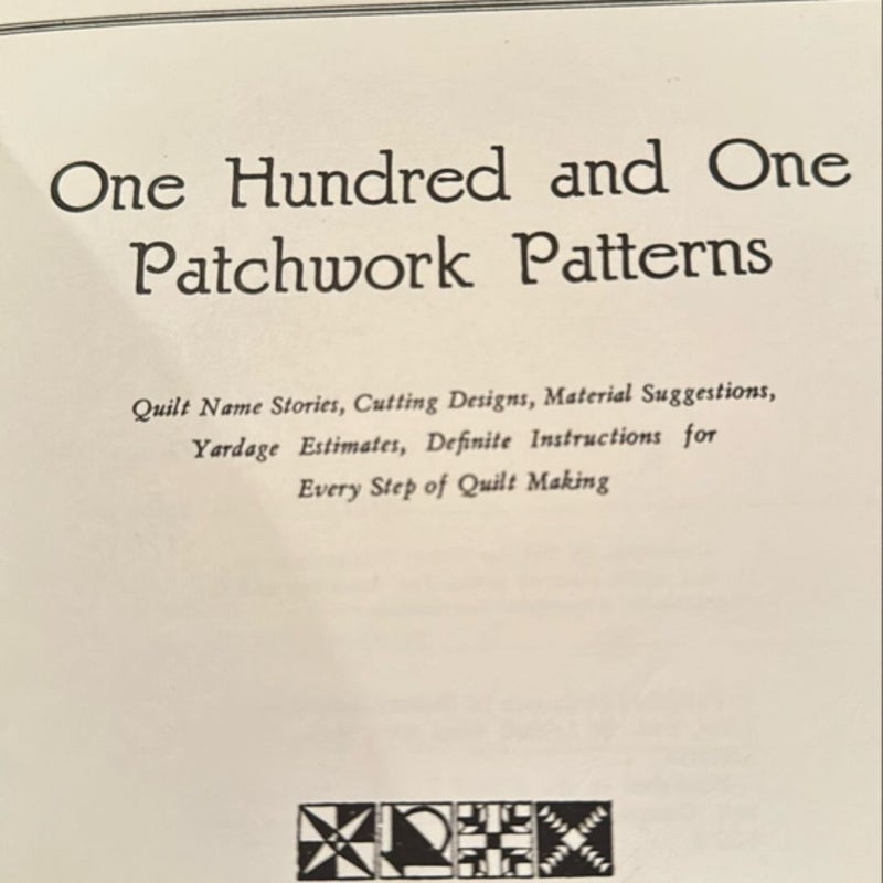 101 Patchwork Patterns 