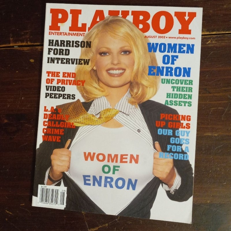Playboy August 2002 Women Of Enron