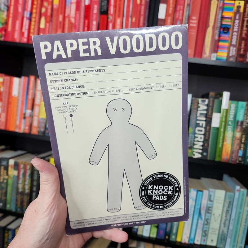 Paper Voodoo Pad by Knock Knock