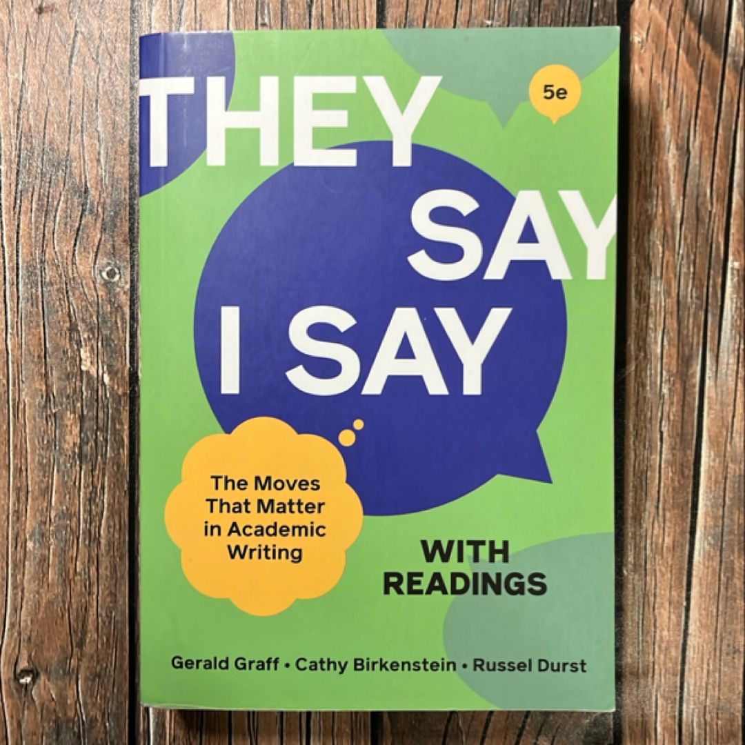 They Say / I Say with Readings