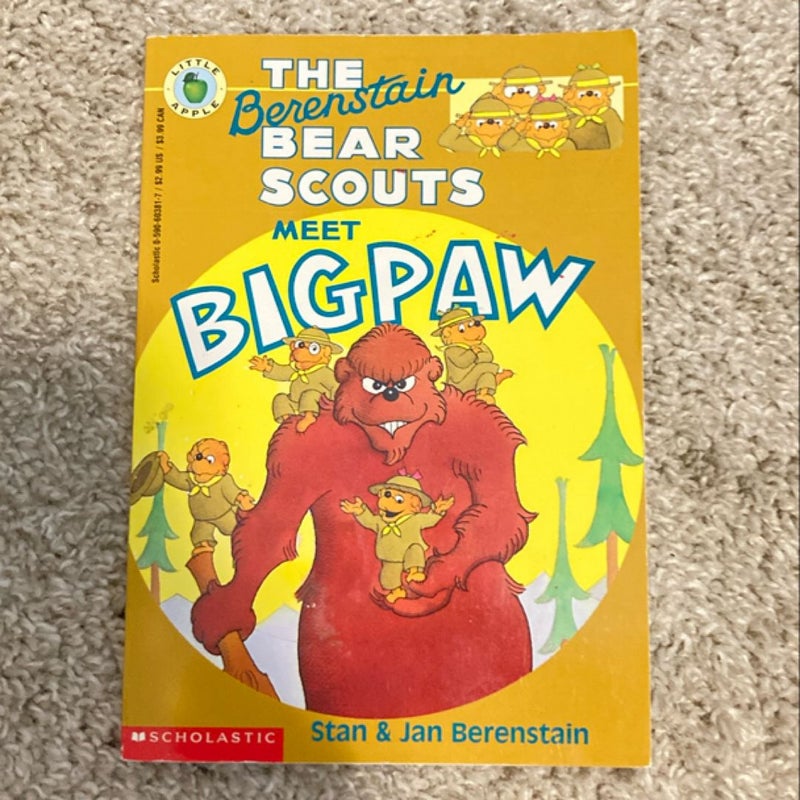 The Berenstain Bear Scouts Meet Bigpaw