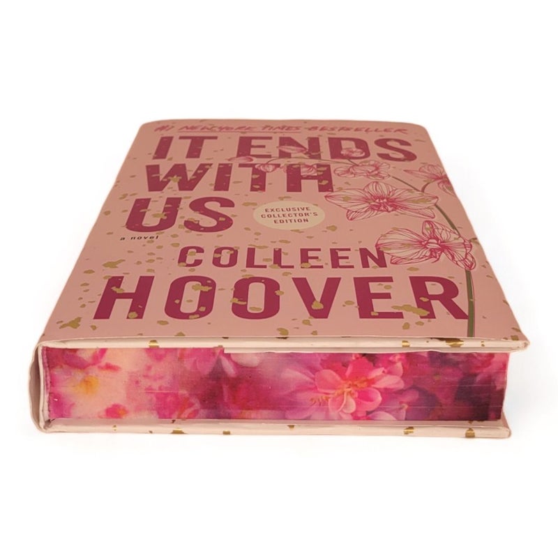 It Ends With Us Special Edition Printed Flower Eges