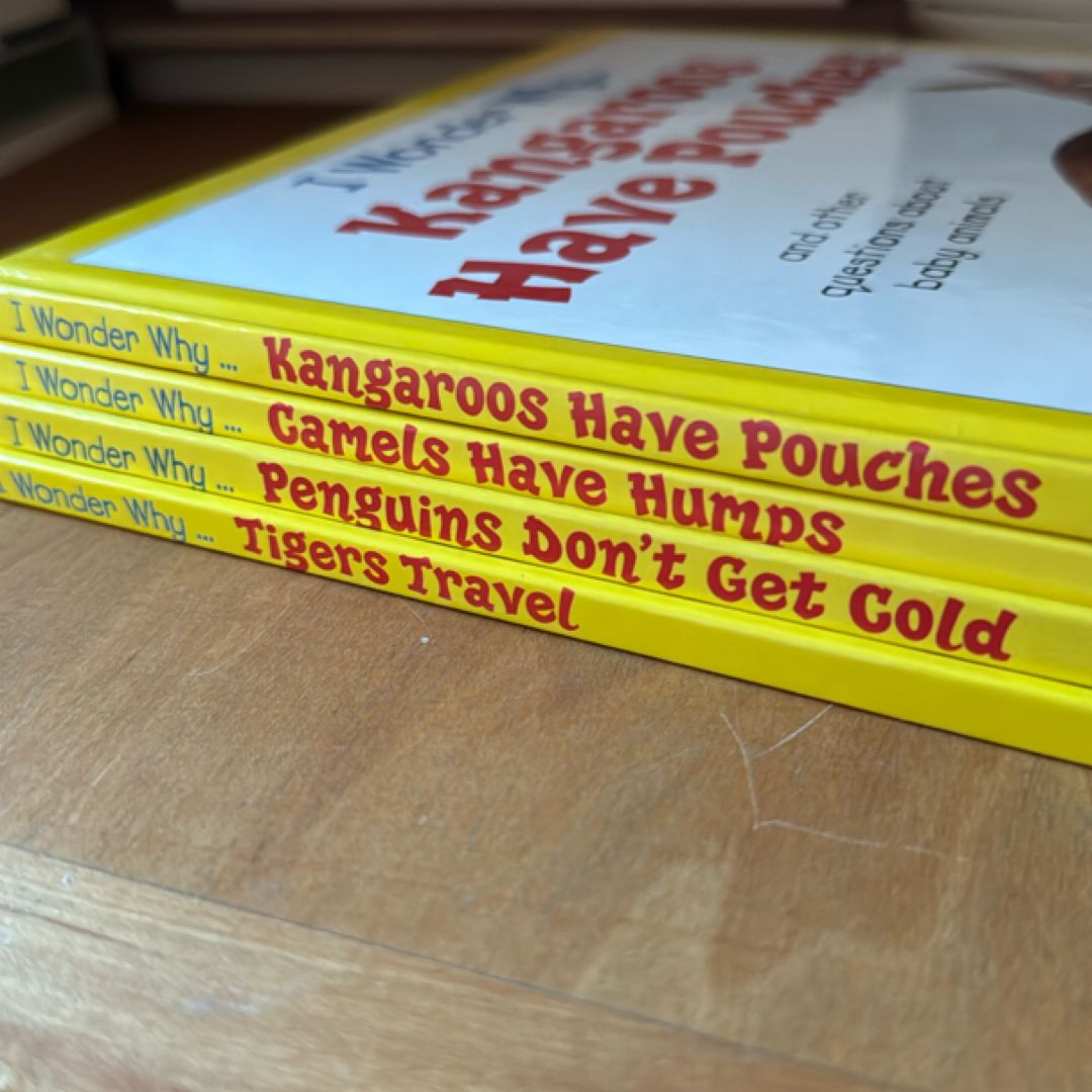 I Wonder Why Books, Lot of 4
