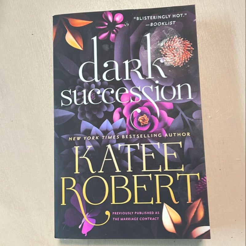 Dark Succession (previously Published As the Marriage Contract)