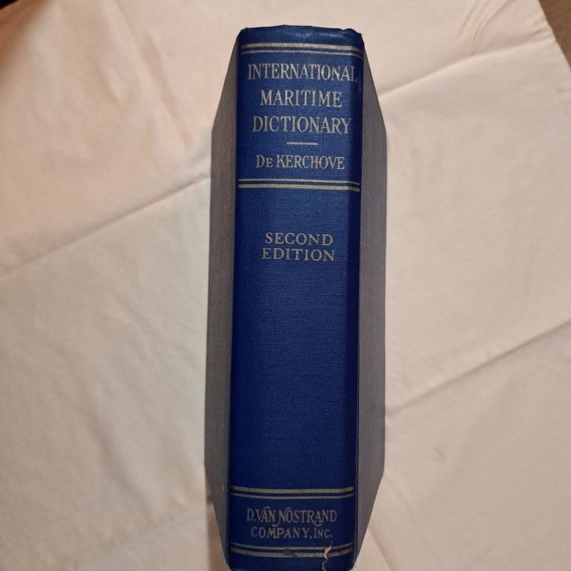 International Maritime Dictionary