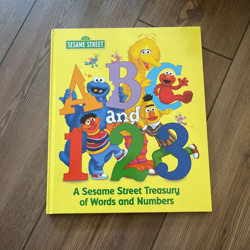 ABC and 1,2,3: a Sesame Street Treasury of Words and Numbers (Sesame Street)