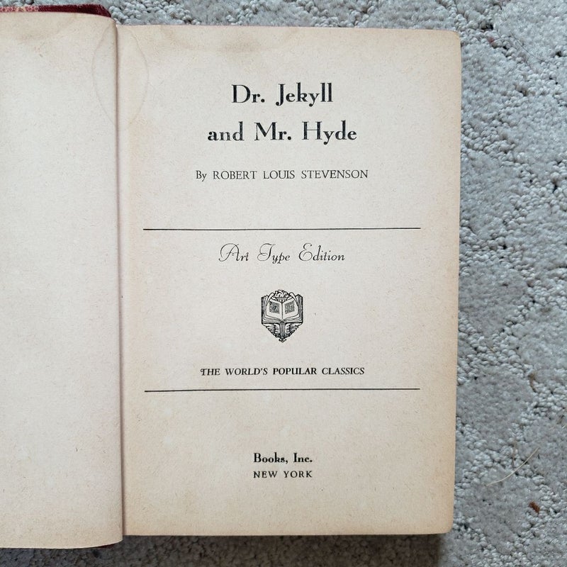 The Strange Case of Dr. Jekyll and Mr. Hyde (Art Type Edition)
