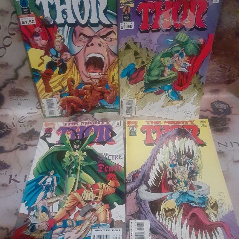 The Mighty Thor 472-490 Marvel Comics Lot 