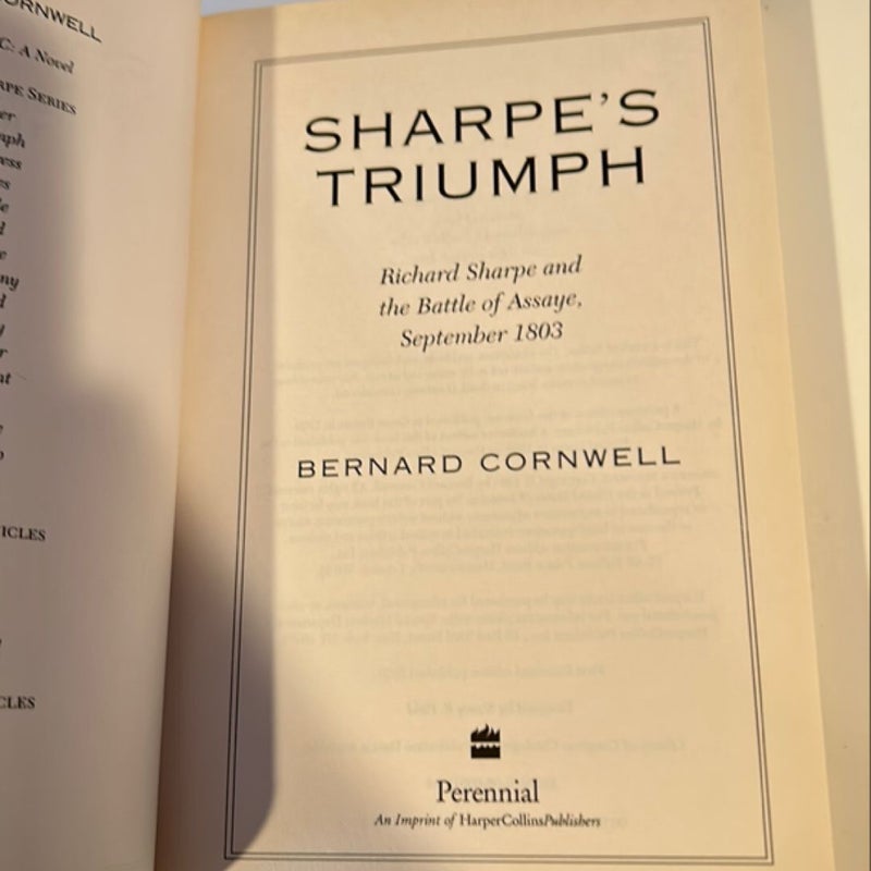 Sharpe's Triumph