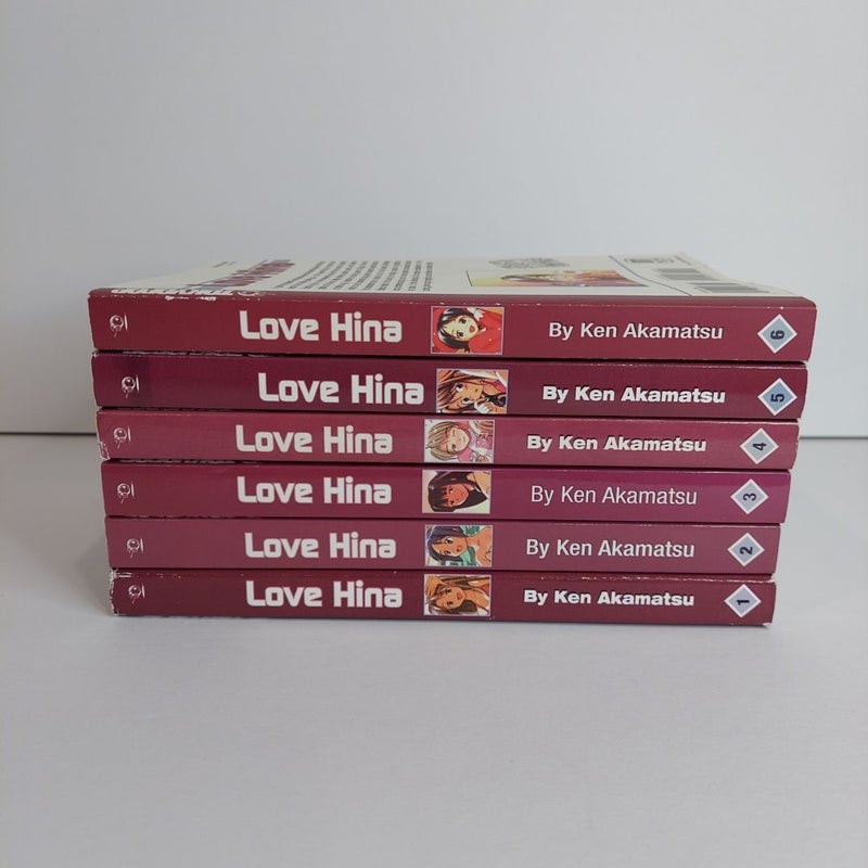 Love Hina Vol 1-6 BUNDLE