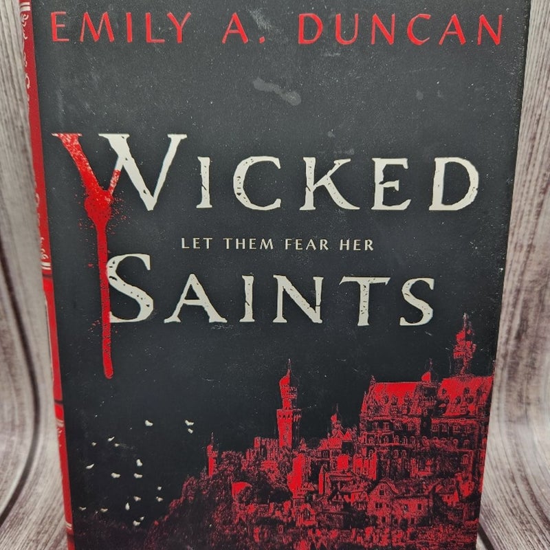 Owlcrate Signed Special Edition - Wicked Saints by Emily A. Duncan