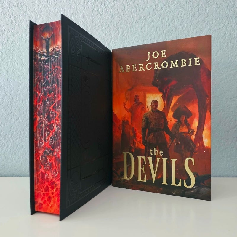 The Devils SIGNED by Joe Abercrombie Broken Binding Special Edition First Print