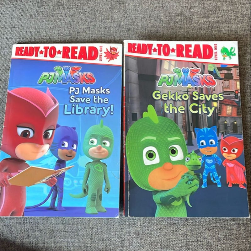 PJ Masks Ready to Read Level One Readef Set