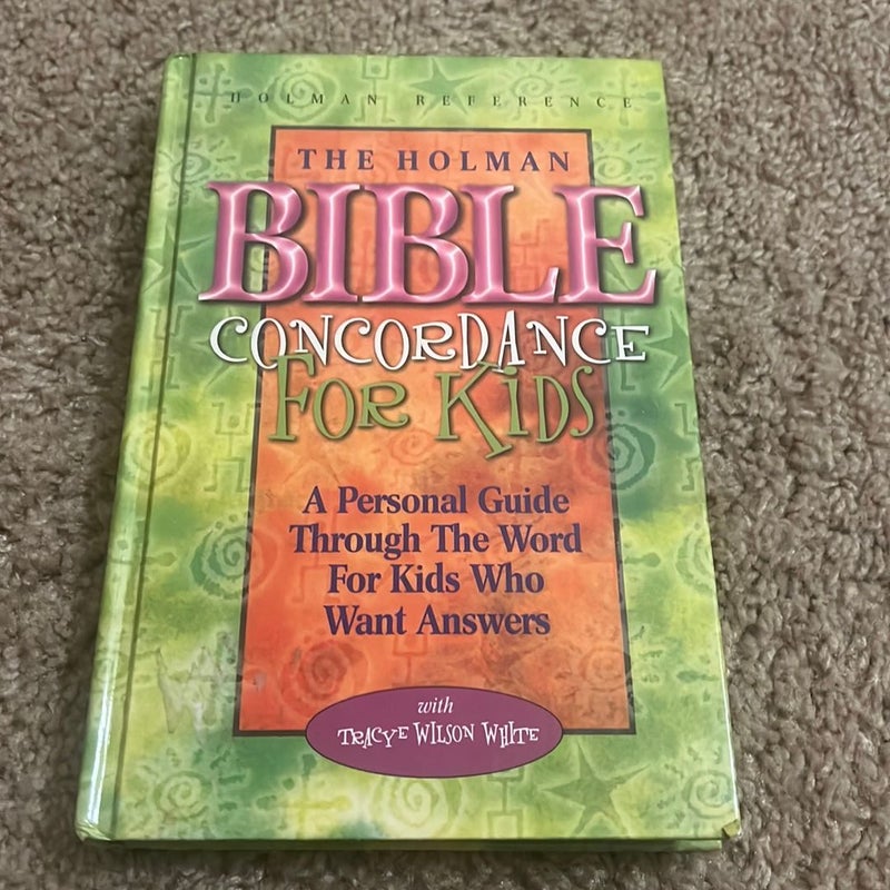 The Holman Bible Concordance for Kids