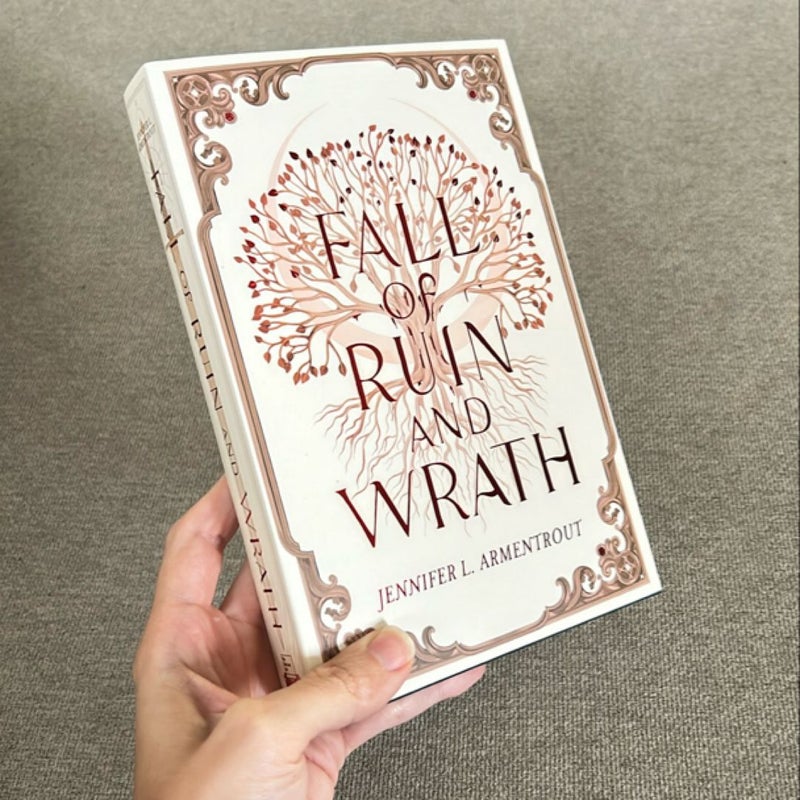 Fall of Ruin and Wrath - Bookish Box edition