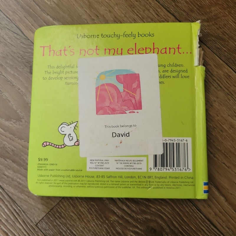 That's Not My Elephant