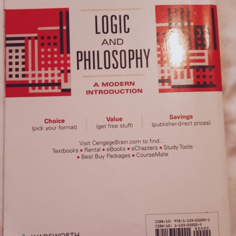 Logic and Philosophy: A Modern Introduction (12th edition)
