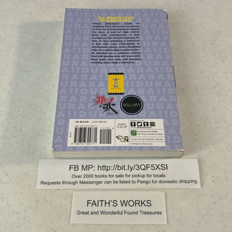 Durarara!!, Vol. 3 (light Novel)