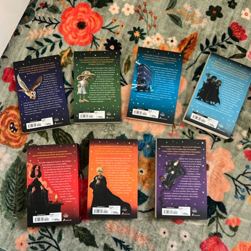Harry Potter - la Serie Completa / Harry Potter Paperback Boxed Set in Spanish 