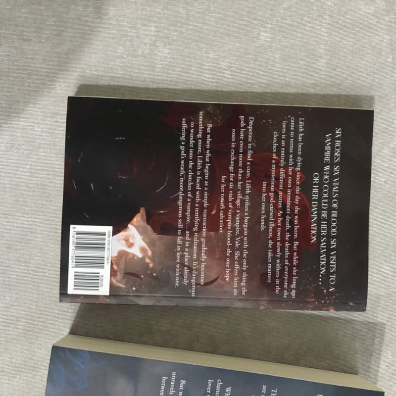 INDIE paperback lot (ashes and the star cursed king, six scorched roses, slaying the vampire conqueror)  