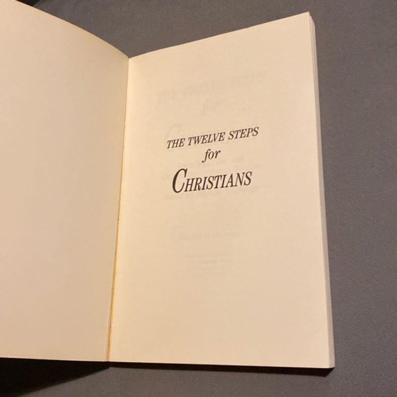 The Twelve Steps for Christians