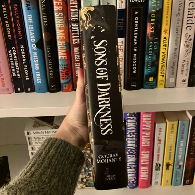 Sons of Darkness - The Broken Binding signed edition