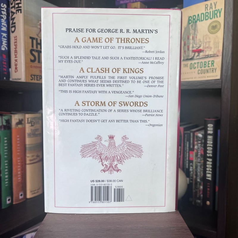 Game of Thrones (A Song of Ice and Fire Books 1-4 Bookclub Editions/1st Editions)