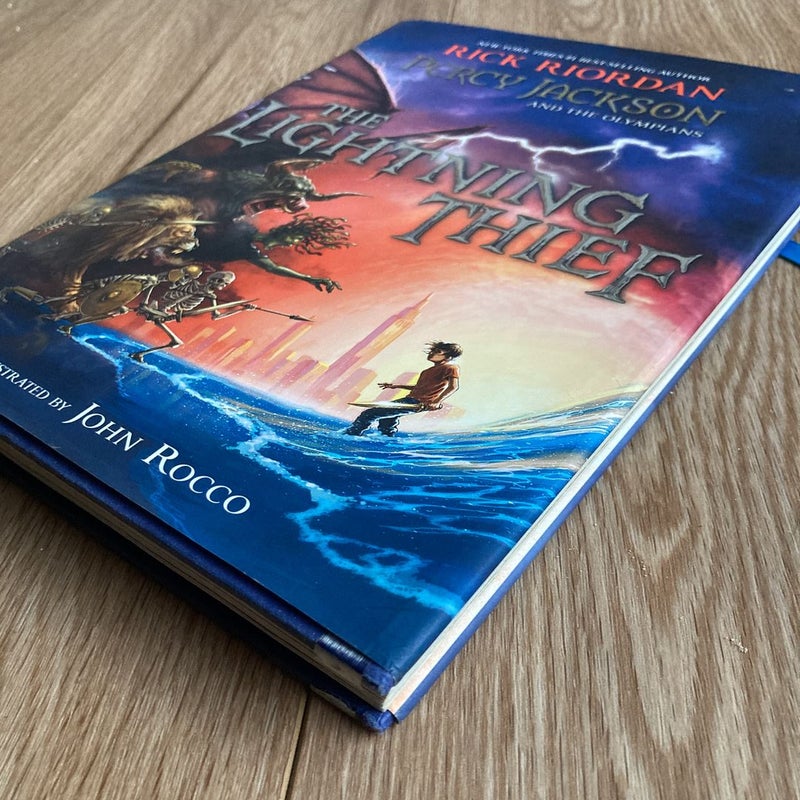 Percy Jackson and the Olympians the Lightning Thief Illustrated Edition