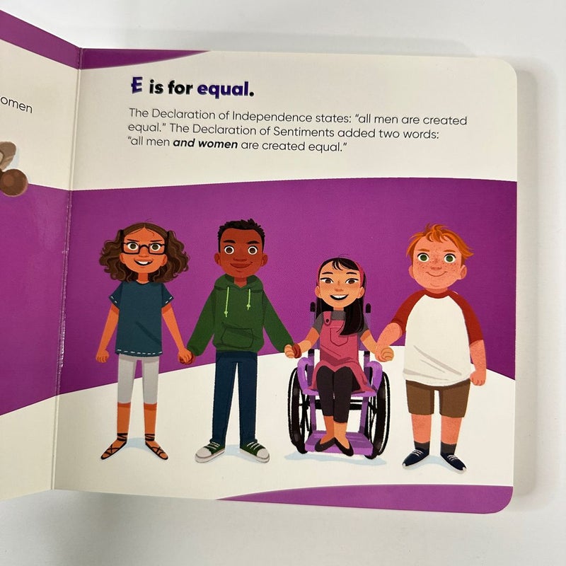 V is for Votes! A Suffragette Alphabet (Board Book)